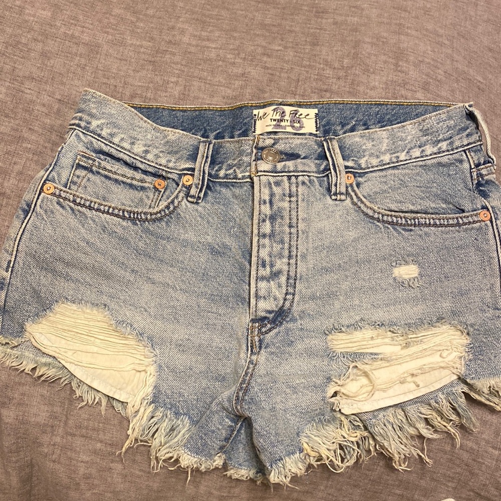 Free People Loving Good Vibrations Shorts, Size 26